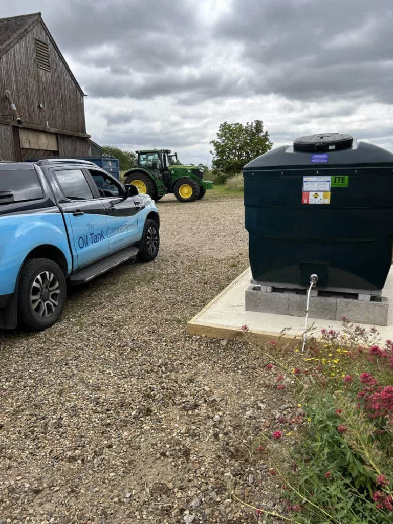 2500 Litre Bunded Tank Install in Lilley, Hertfordshire