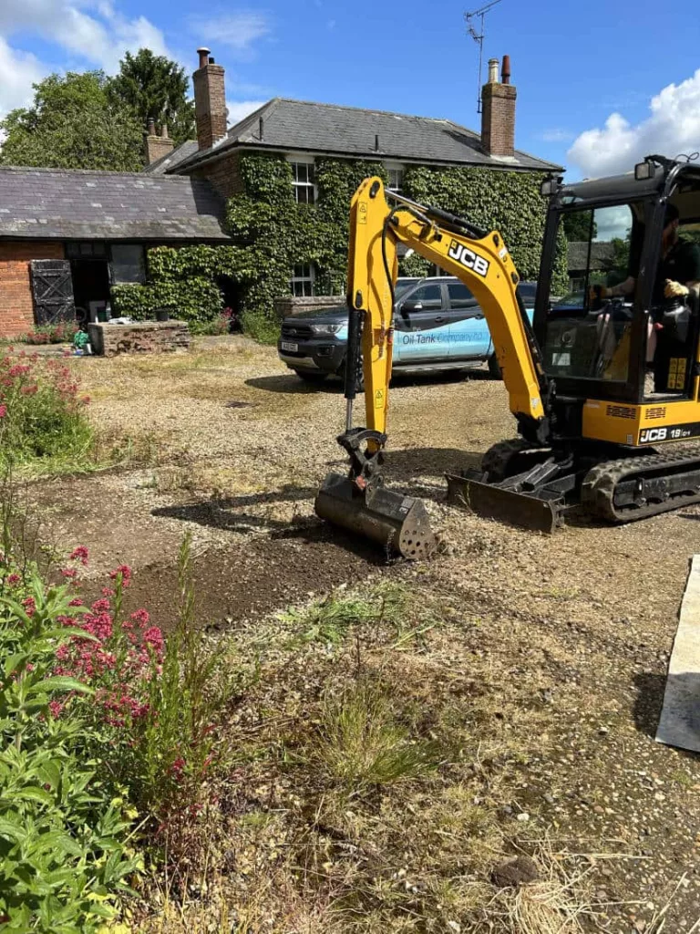 2500 Litre Bunded Tank Install in Lilley, Hertfordshire