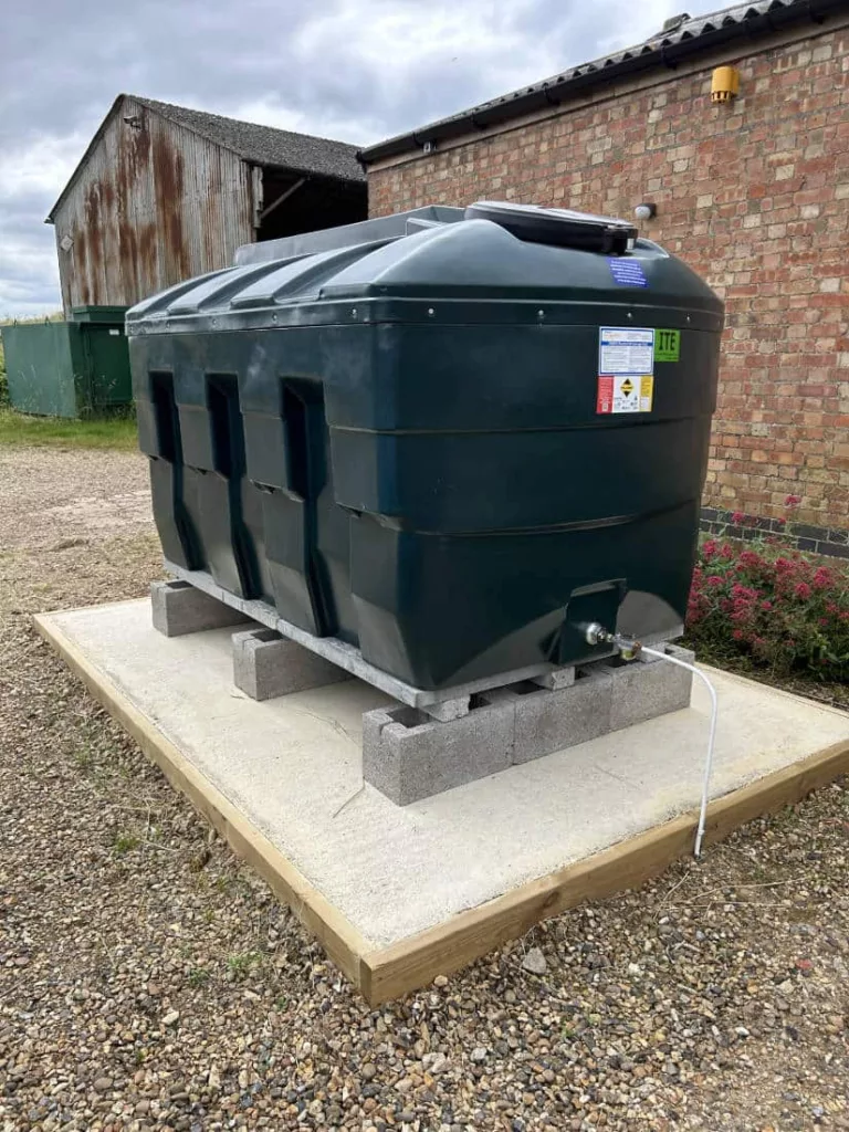 2500 Litre Bunded Tank Install in Lilley, Hertfordshire